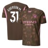 Camiseta de fútbol Portero Manchester City Ederson 31 Primera Equipación 2024-25 - Hombre